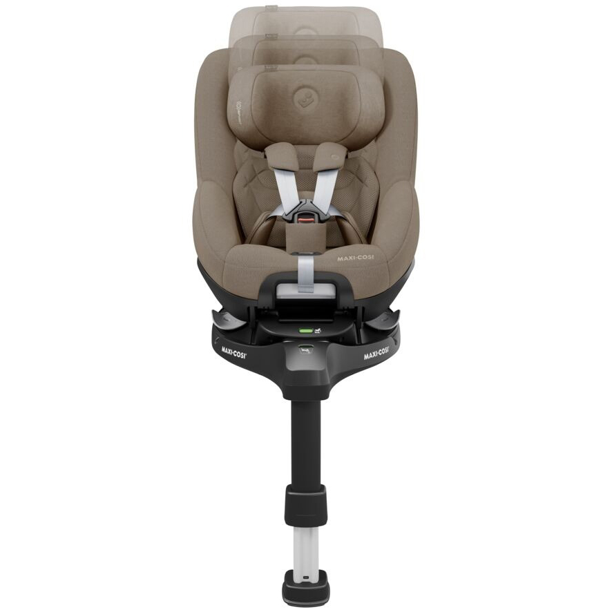 Автокрісло MAXI-COSI Pearl 360 Pro Authentic Truffle (8053251110) Кріплення в машині система жорсткого кріплення (Isofix)