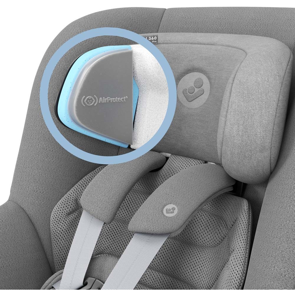 Фото 14 Автокрісло MAXI-COSI Pearl 360 Pro Authentic Grey2 (8053510111)