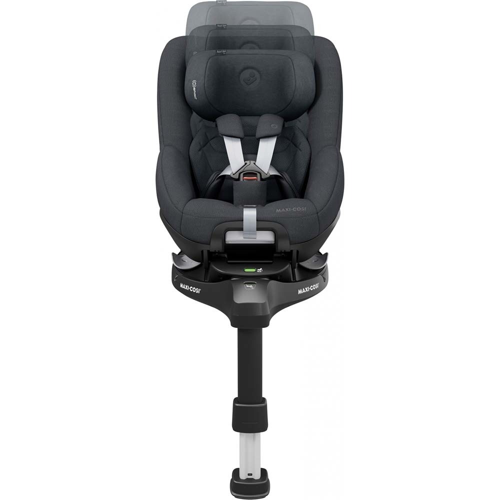 Автокресло MAXI-COSI Pearl 360 Pro Authentic Graphite (8053550111) Установка в салоне универсальное