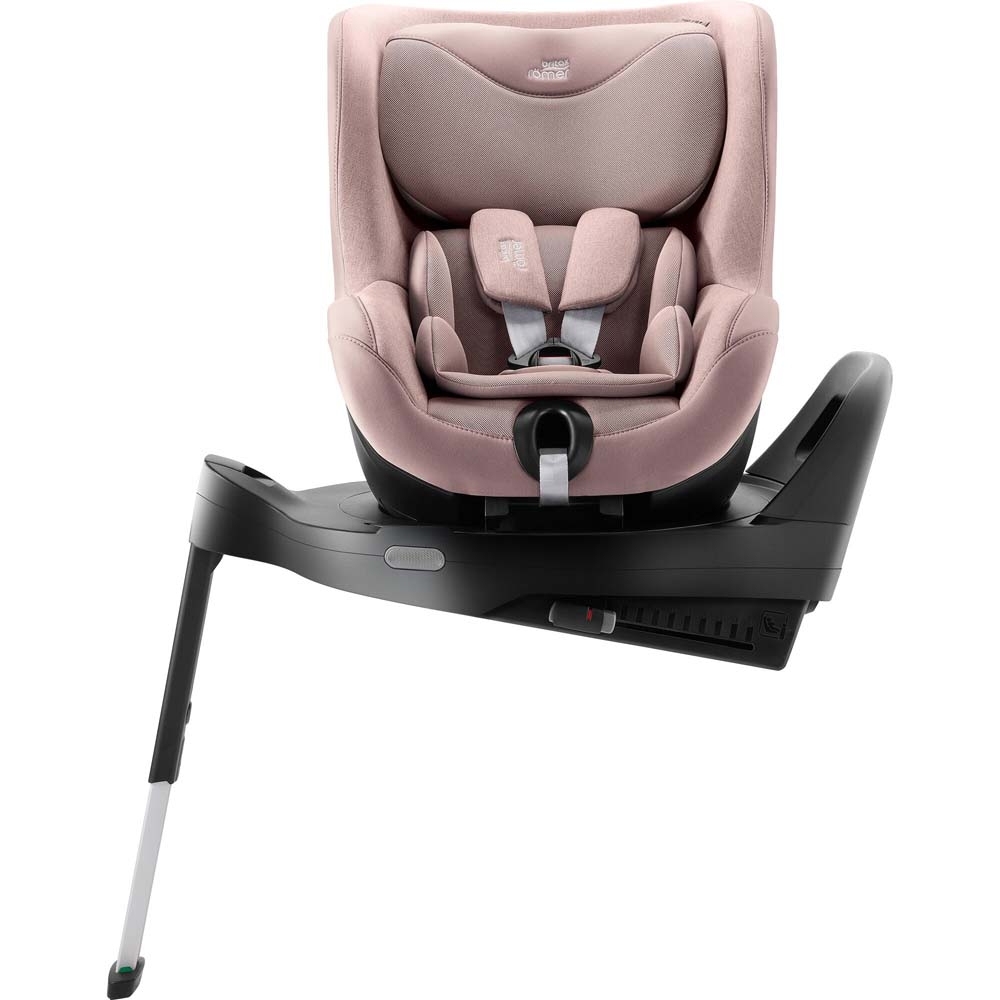 Автокрісло BRITAX-ROMER DUALFIX PRO Style Dusty Rose (2000040885) Кріплення в машині система жорсткого кріплення (Isofix)