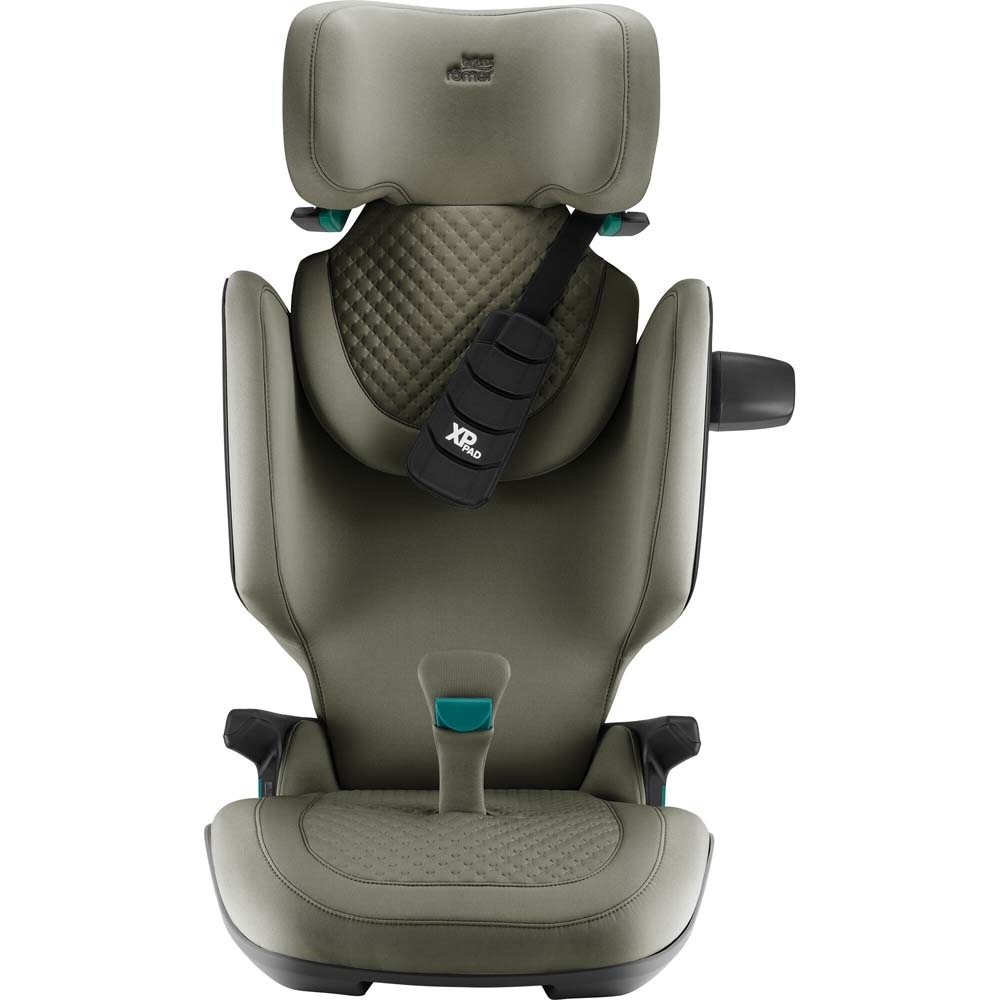 Автокресло BRITAX-ROMER KIDFIX PRO Lux Urban Olive (2000041304) Установка в салоне по ходу движения