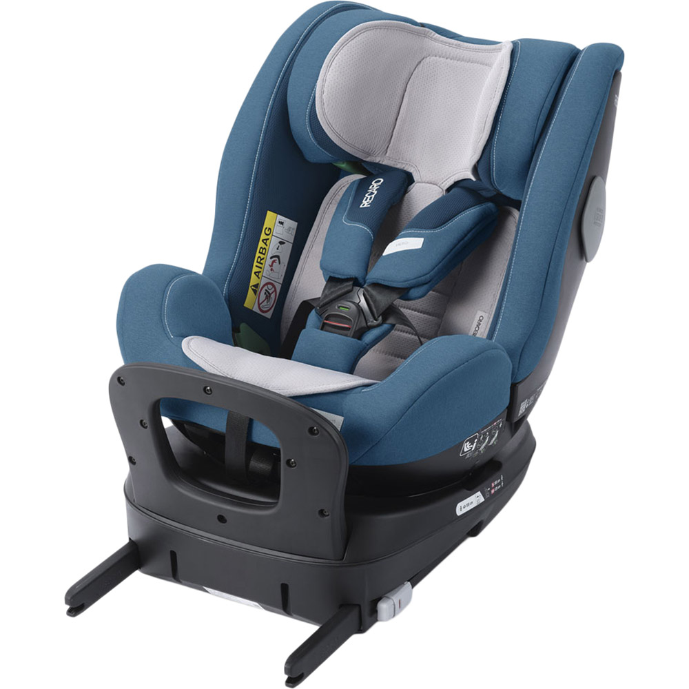 Автокрісло RECARO Salia 125 Steel Blue (89047630050) Ремені крісла 5-ти точкові