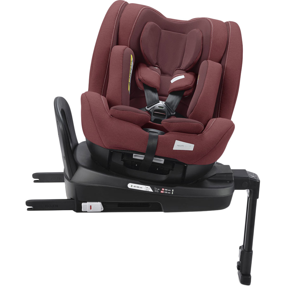 Автокрісло RECARO Salia 125 Iron Red (89047660050) Установка в салоні універсальне