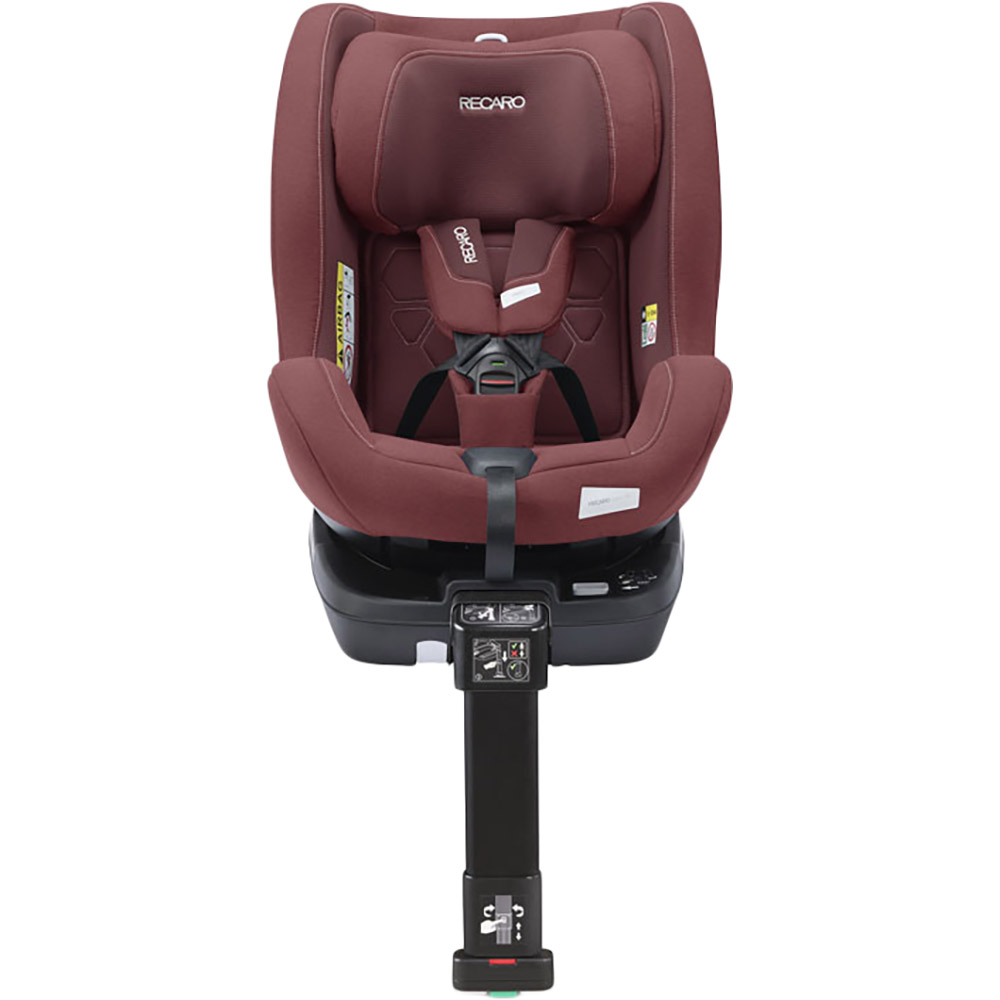 Автокрісло RECARO Salia 125 Iron Red (89047660050) Кріплення в машині система жорсткого кріплення (Isofix)