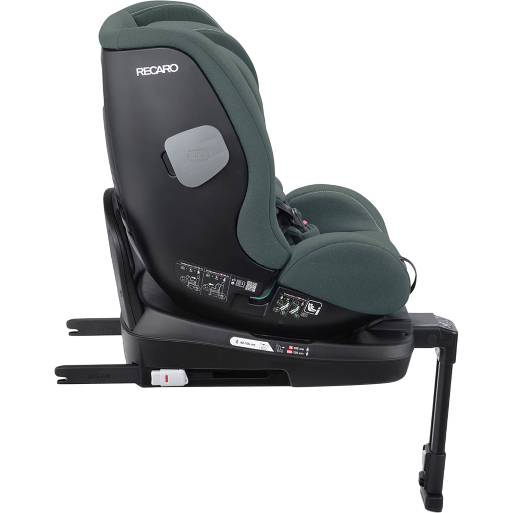 Автокрісло RECARO Salia 125 Mineral Green (89047670050) Кріплення в машині система жорсткого кріплення (Isofix)