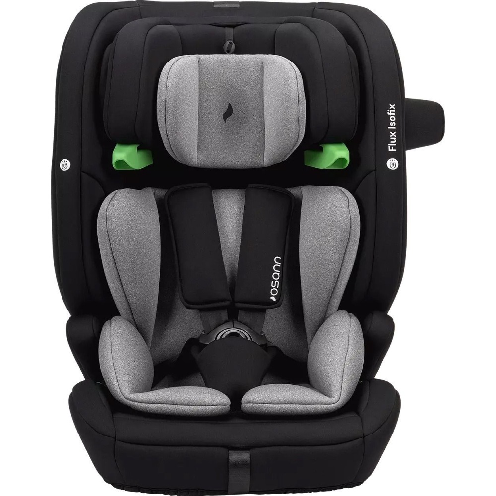 Автокрісло OSANN Osann Flux Isofix i-Size Grey Melange (102-285-230) Установка в салоні за напрямком руху