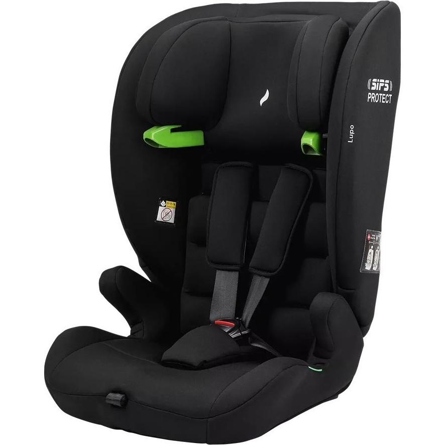 Автокрісло OSANN Osann Lupo i-Size Black (102-288-05) Кріплення в машині тільки ремінь автомобіля