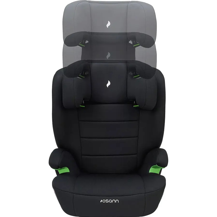 Автокрісло OSANN Osann Musca Black (103-299-05) Кріплення в машині тільки ремінь автомобіля