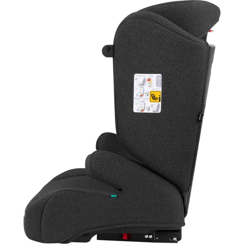 Автокрісло ABC DESIGN Mallow 2 Fix i-Size Bubble (12004722416) Установка в салоні за напрямком руху