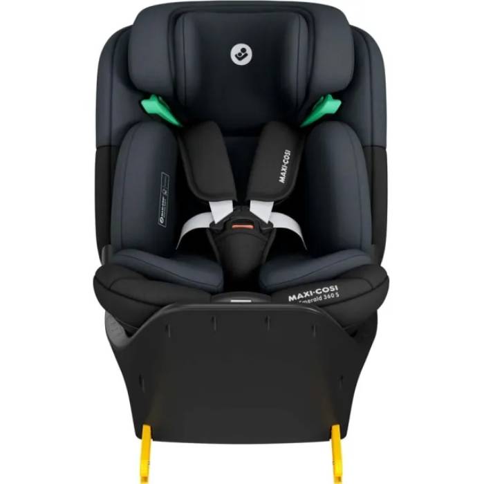 Автокрісло MAXI-COSI Emerald 360 S Tonal Black (8620104110) Ремені крісла 5-ти точкові
