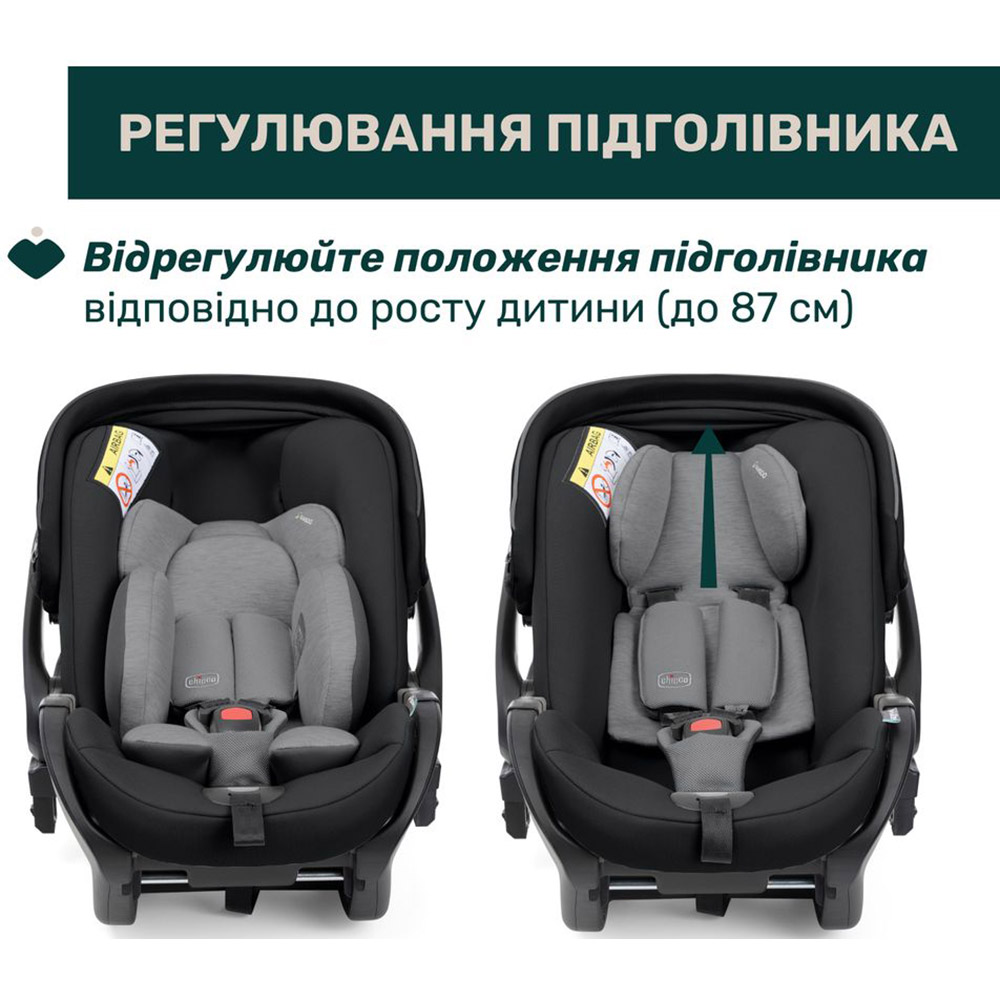 Автокресло CHICCO First-Seat Recline i-Size Black (87100.45) Установка в салоне против хода движения