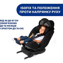 Автокресло CHICCO Unico Evo i-Size Air Black (87031.72)
