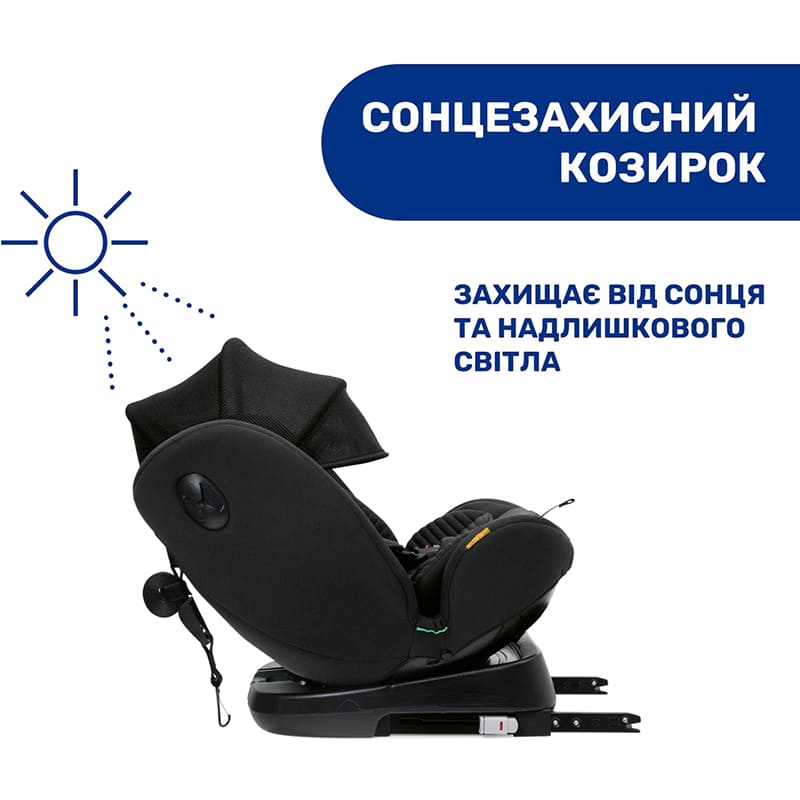 В интернет магазине Автокресло CHICCO Unico Evo i-Size Air Black (87031.72)