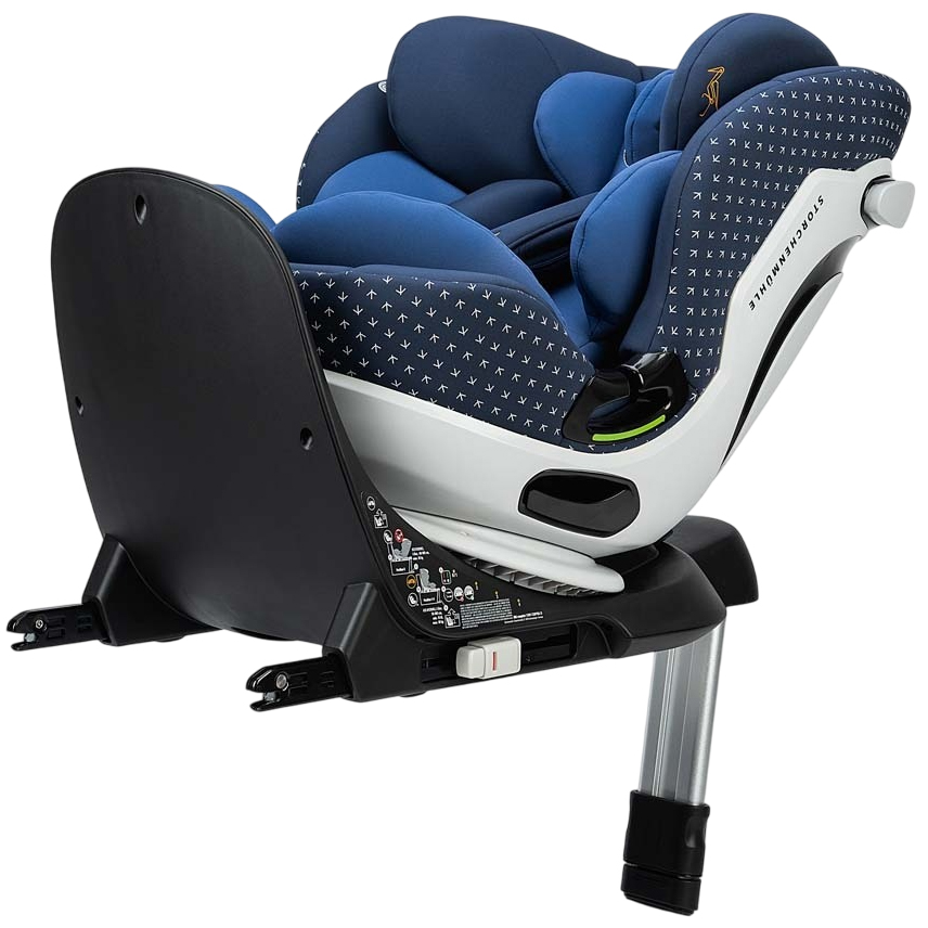 Автокресло STORCHENMUEHLE Niki complete i-Size Iris (108-275-307) Крепление в машине система жесткого крепления (Isofix)