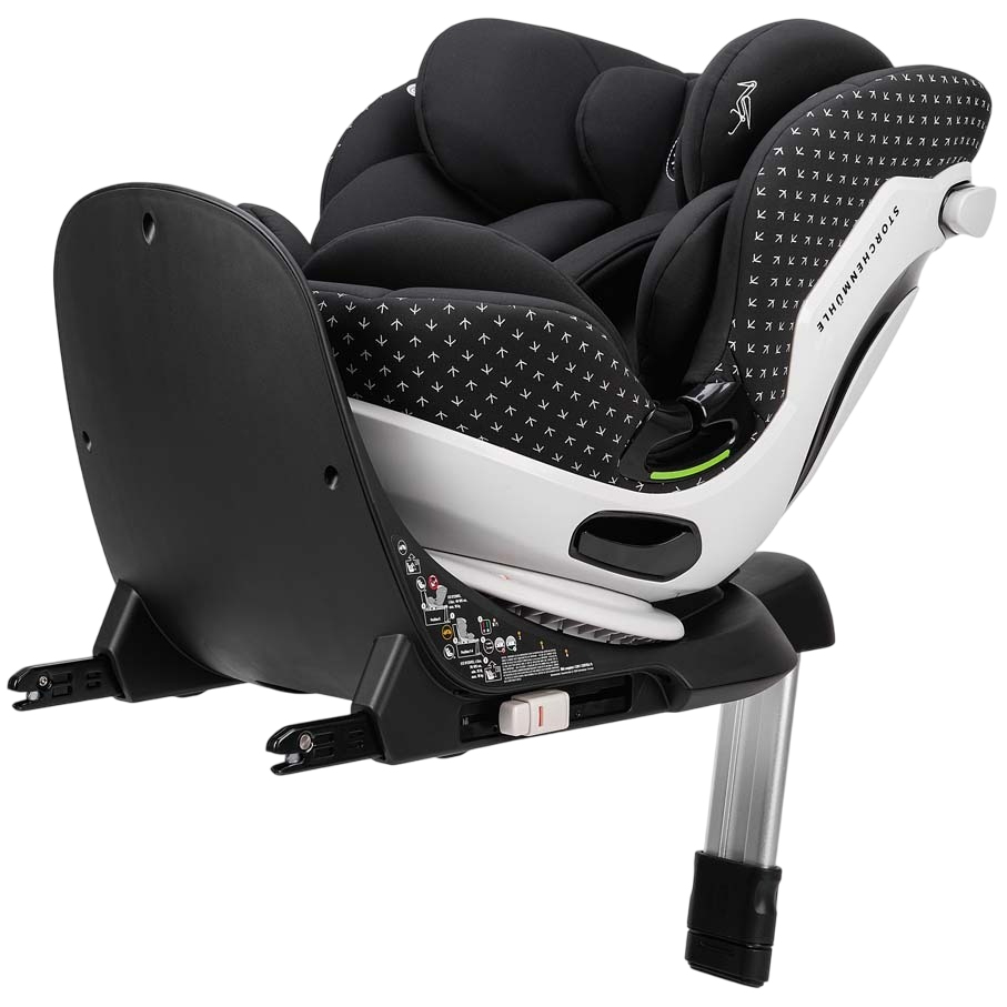 Автокресло STORCHENMUEHLE Niki complete i-Size Onyx (108-275-305) Установка в салоне универсальное