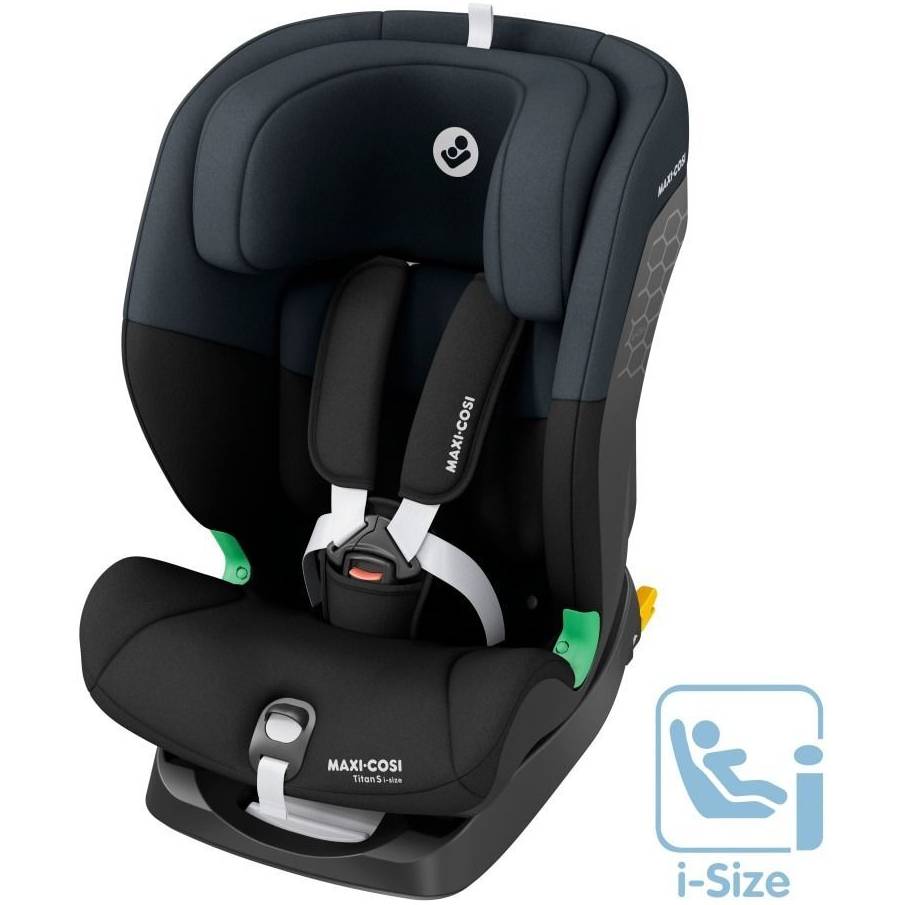 Автокресло MAXI-COSI Titan S I-Size Tonal Black (8156104110) Установка в салоне по ходу движения