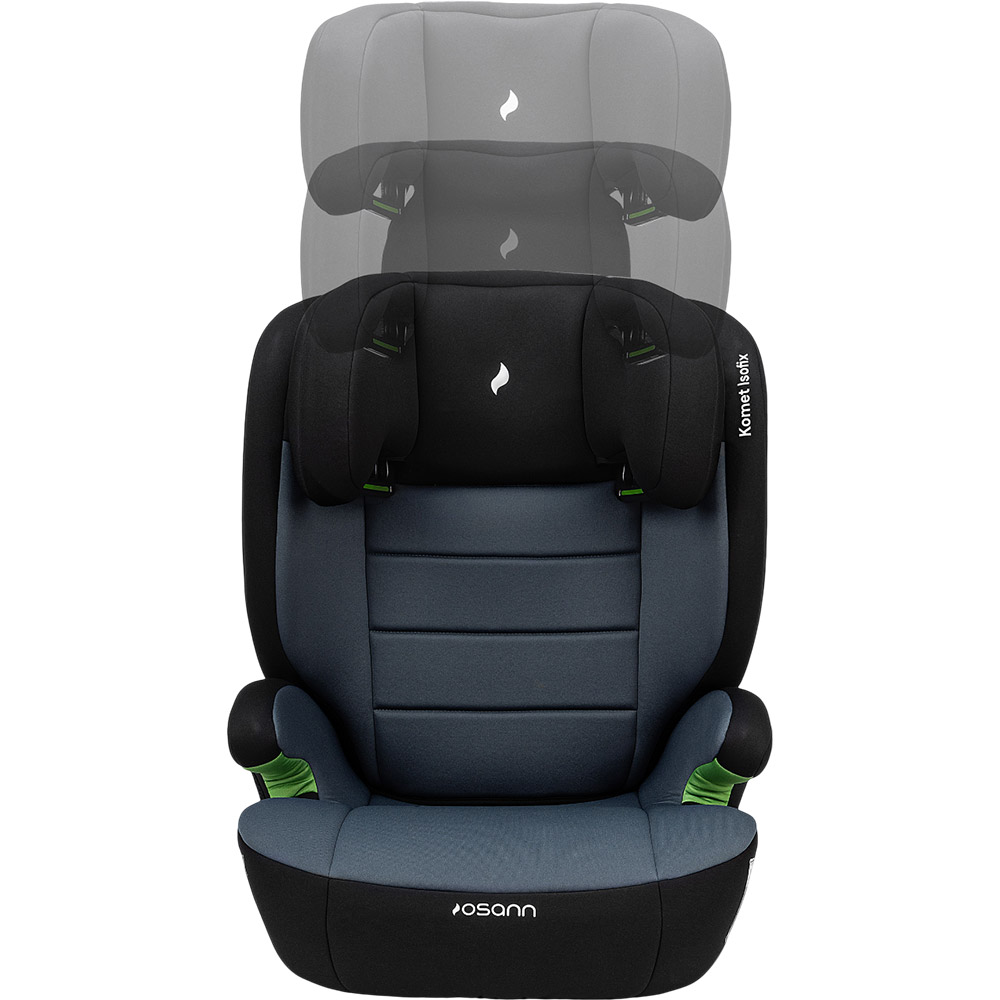 Автокресло OSANN Komet Isofix Nero (103-306-194) Группа 2/3 (от 15 до 36 кг)