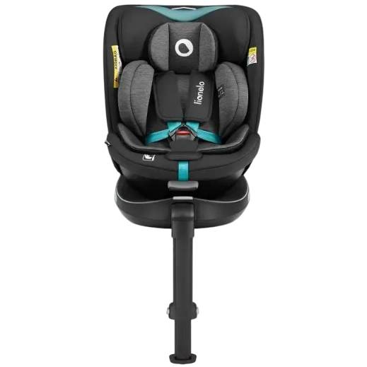 Автокресло LIONELO NAVY I-SIZE BLACK TURQUOISE (LO-NAVY I-SIZE BLACK TURQUOISE) Ремни кресла 5-ти точечные