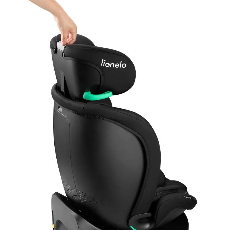 Автокрісло LIONELO NAVY I-SIZE BLACK ONYX (LO-NAVY I-SIZE BLACK ONYX) Установка в салоні універсальне