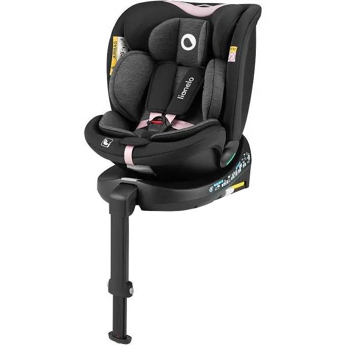 Автокресло LIONELO NAVY I-SIZE BLACK PINK (LO-NAVY I-SIZE BLACK PINK) Ремни кресла 5-ти точечные