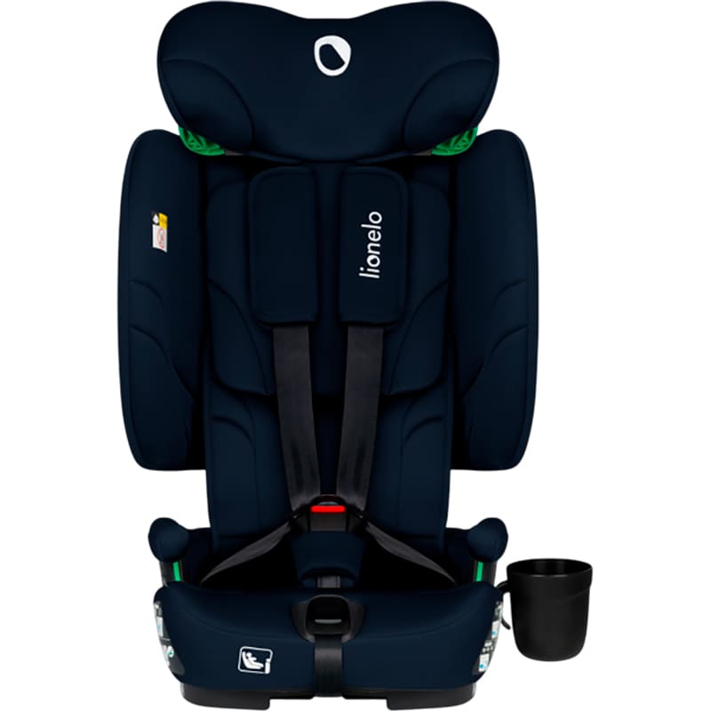 Автокрісло LIONELO Nelly I-Size Blue Navy (LO-NELLY I-SIZE BLUE NAVY) Кріплення в машині система жорсткого кріплення (Isofix)