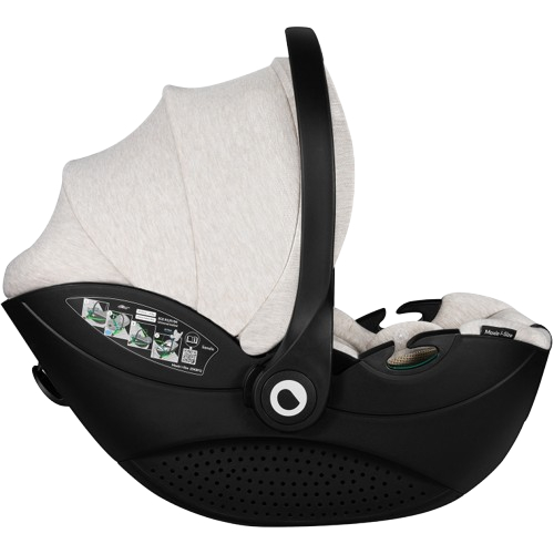 Детское автокресло LIONELO MOXIE I-SIZE Beige Sand (LO-MOXIE I-SIZE BEIGE SAND) Ремни кресла 3-х точечные