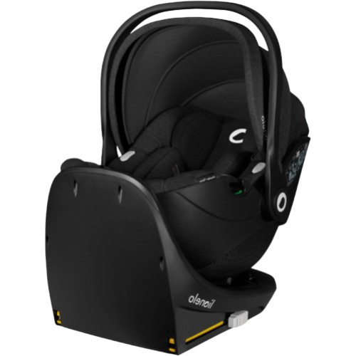 Детское автокресло LIONELO MOXIE I-SIZE SET Black Carbon (LO-MOXIE I-SIZE SET BLACK CARBON)