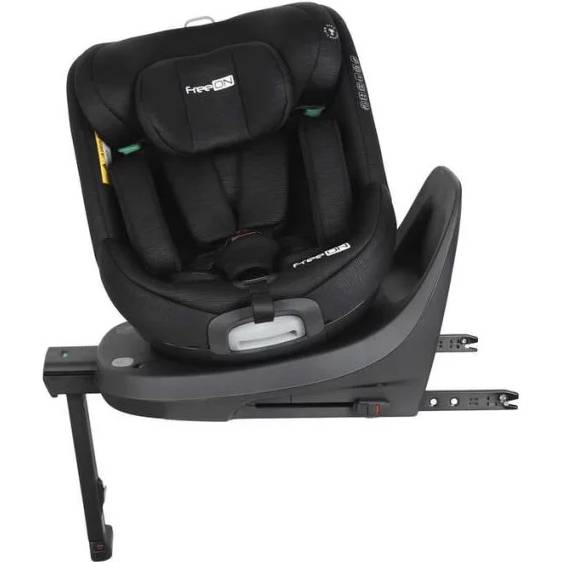 Автокресло FREEON LOTUS Black (86076) Установка в салоне универсальное