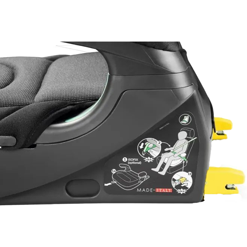 Автокрісло PEG-PEREGO Viaggio Shuttle Crystal Black/Grey (IMVS040000DP53DX13) Кріплення в машині система жорсткого кріплення (Isofix)