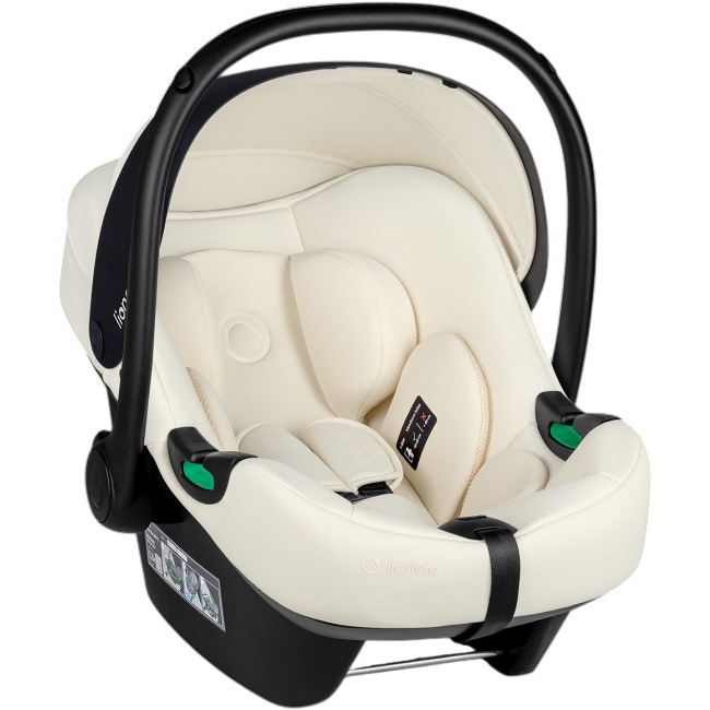 Автокресло LIONELO Astrid i-Size Beige Cream Ремни кресла 3-х точечные