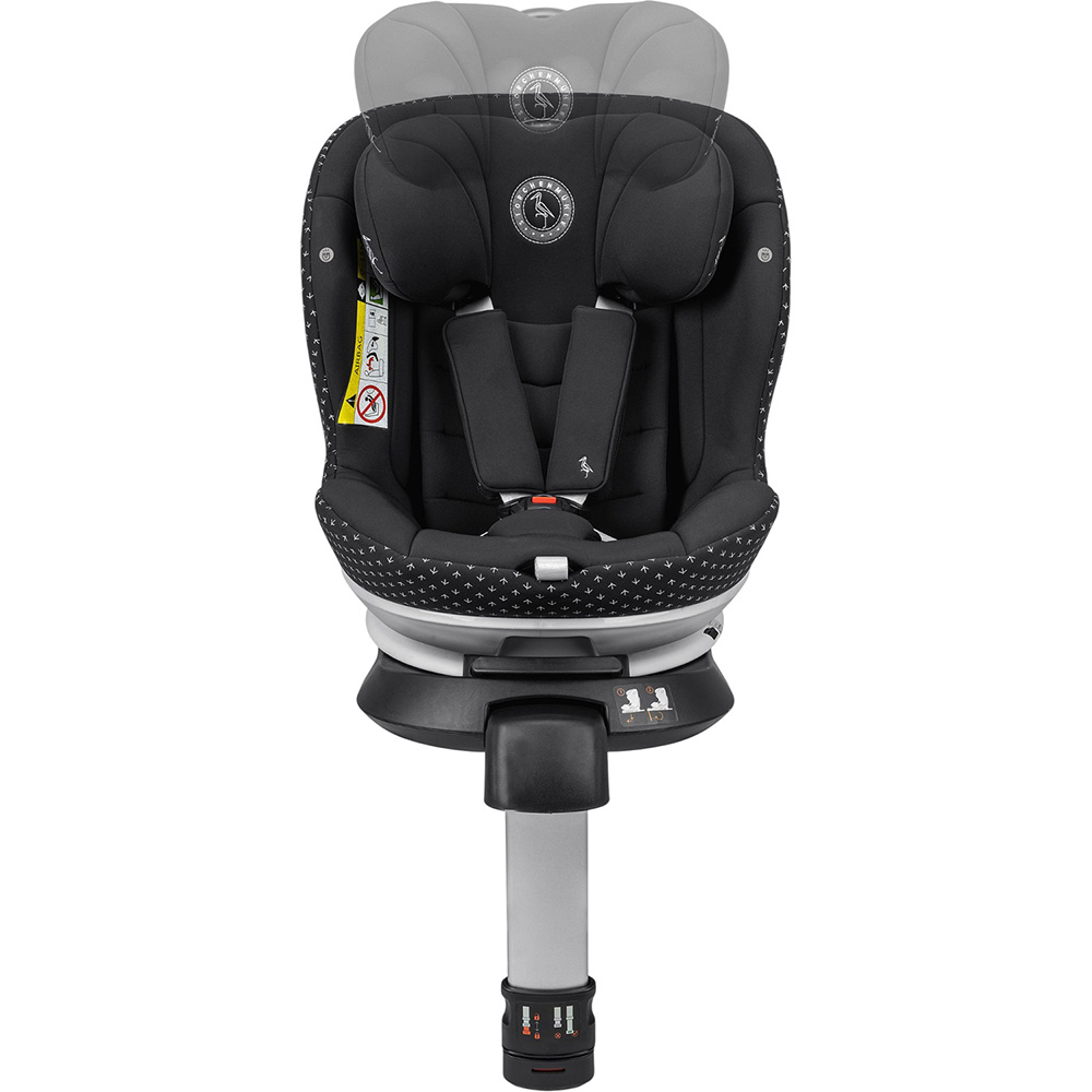 Автокресло STORCHENMUHLE Niki Start M Onyx (101-264-305) Установка в салоне против хода движения