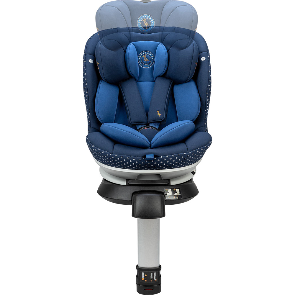 Автокрісло STORCHENMUHLE Niki Start Iris (101-263-307) Установка в салоні за напрямком руху