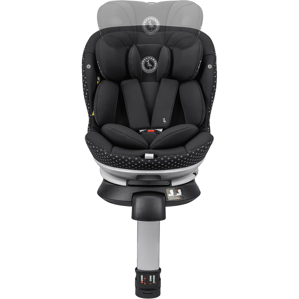 Автокрісло STORCHENMUHLE Niki Start Onyx (101-263-305) Установка в салоні за напрямком руху