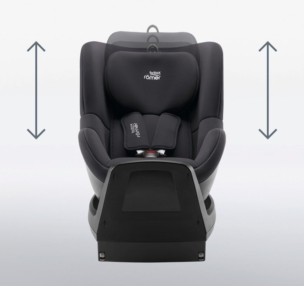 У Фокстрот Автокрісло BRITAX-ROMER DUALFIX PLUS Carbon Black (2000042141)