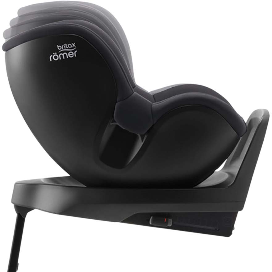 Автокрісло BRITAX-ROMER DUALFIX PLUS Carbon Black (2000042141) Кріплення в машині система жорсткого кріплення (Isofix)