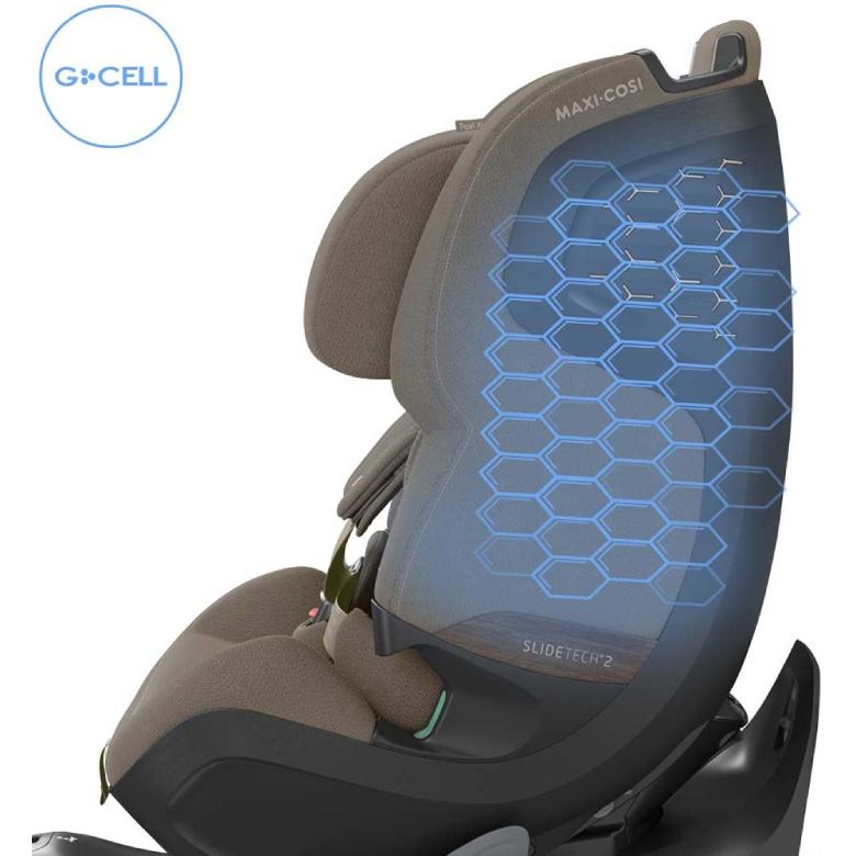 Автокрісло MAXI-COSI Pearl XL Slide Pro Authentic Truffle (8623251110) Ремені крісла 5-ти точкові