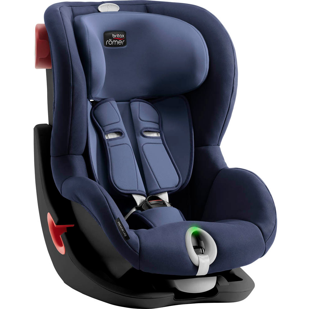 Автокрісло BRITAX ROMER KING II LS BLACK SERIES Moonlight Blue Ремені крісла 5-ти точкові