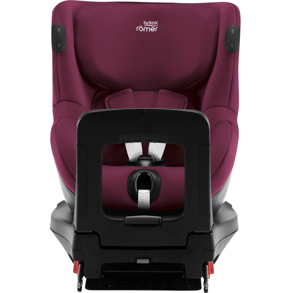 Автокрісло BRITAX ROMER DUALFIX iSENSE Burgundy Red Ремені крісла 5-ти точкові