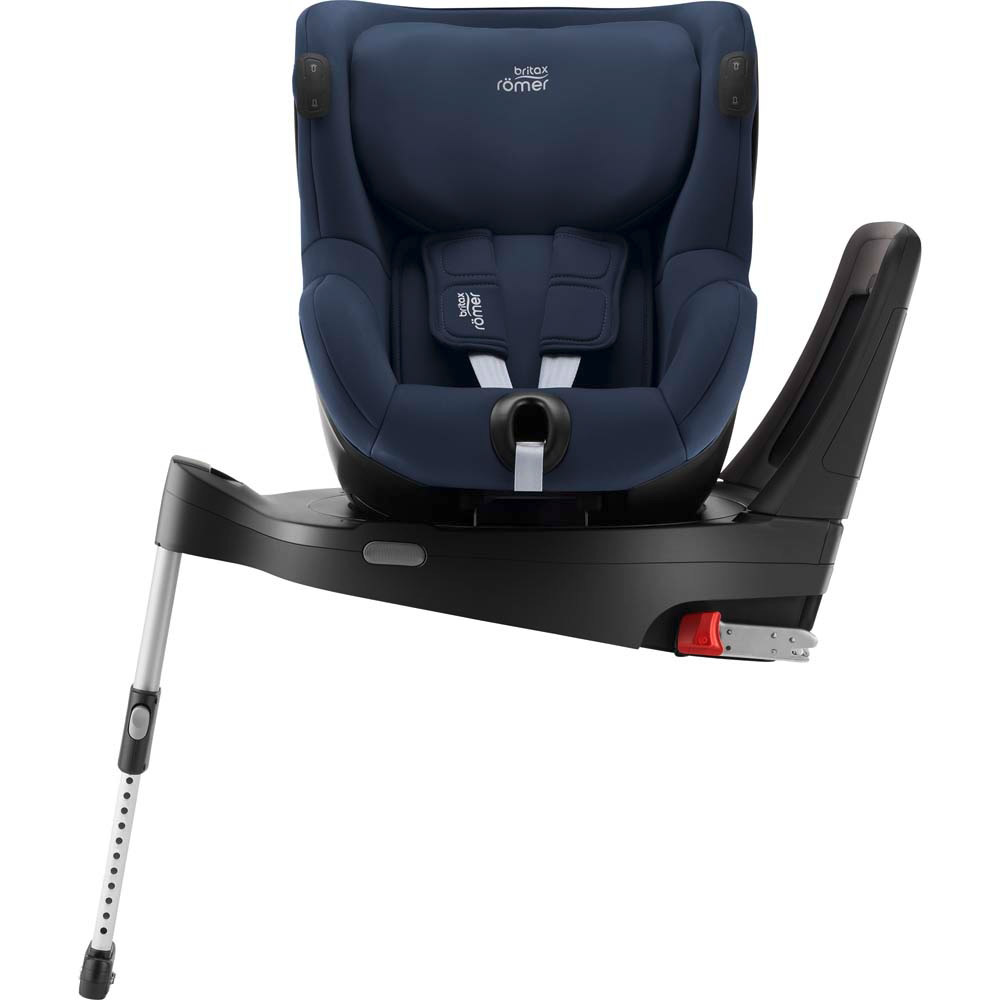 Автокресло BRITAX ROMER DUALFIX iSENSE Indigo Blue Установка в салоне по ходу движения