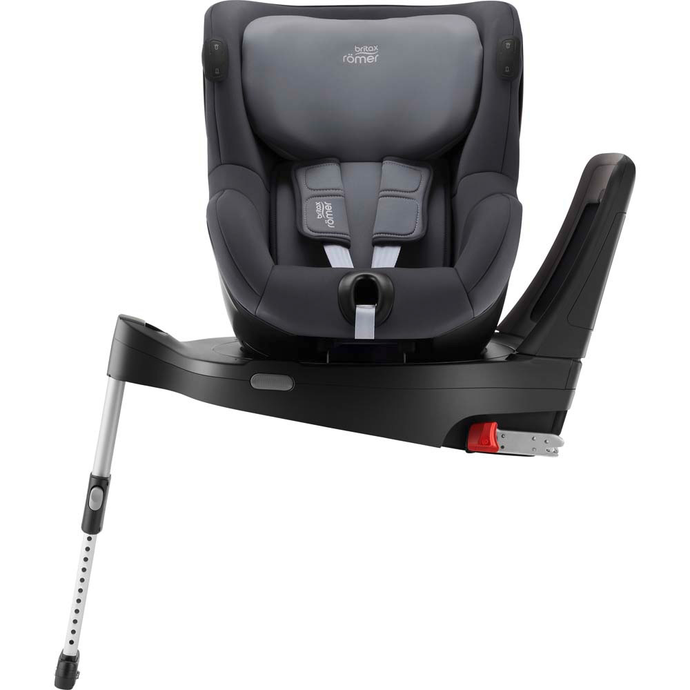 Автокрісло BRITAX ROMER DUALFIX iSENSE Midnight Grey Установка в салоні за напрямком руху