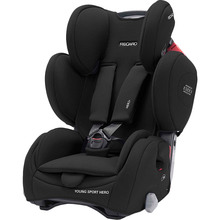 Автокресло RECARO Young Sport Hero Core Deep Black (32444)