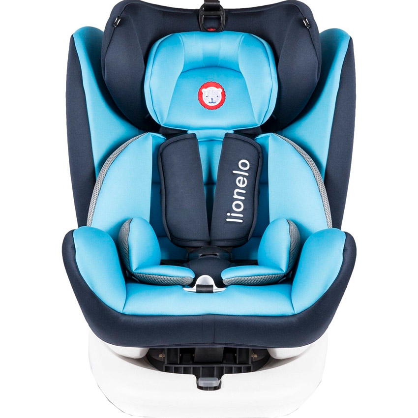 

Автокресло LIONELO Bastiaan Blue (white base), Дитяче автокрісло BASTIAAN BLUE (white base)