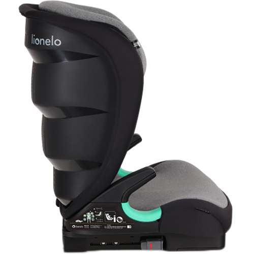 Автокресло LIONELO NEAL Grey Stone (LO-NEAL GREY STONE) Крепление в машине система жесткого крепления (Isofix)