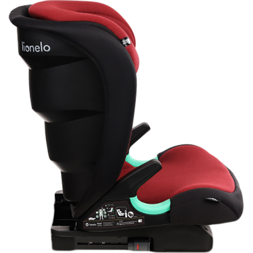 Автокресло LIONELO NEAL Red Burgundy (LO-NEAL RED BURGUNDY) Группа 2/3 (от 15 до 36 кг)