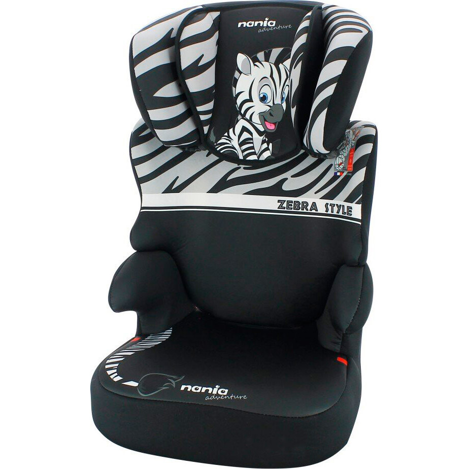 

Автокресло NANIA 2/3 Befix SP Zebre, Автокрісло 2/3 BEFIX SP - ZEBRE