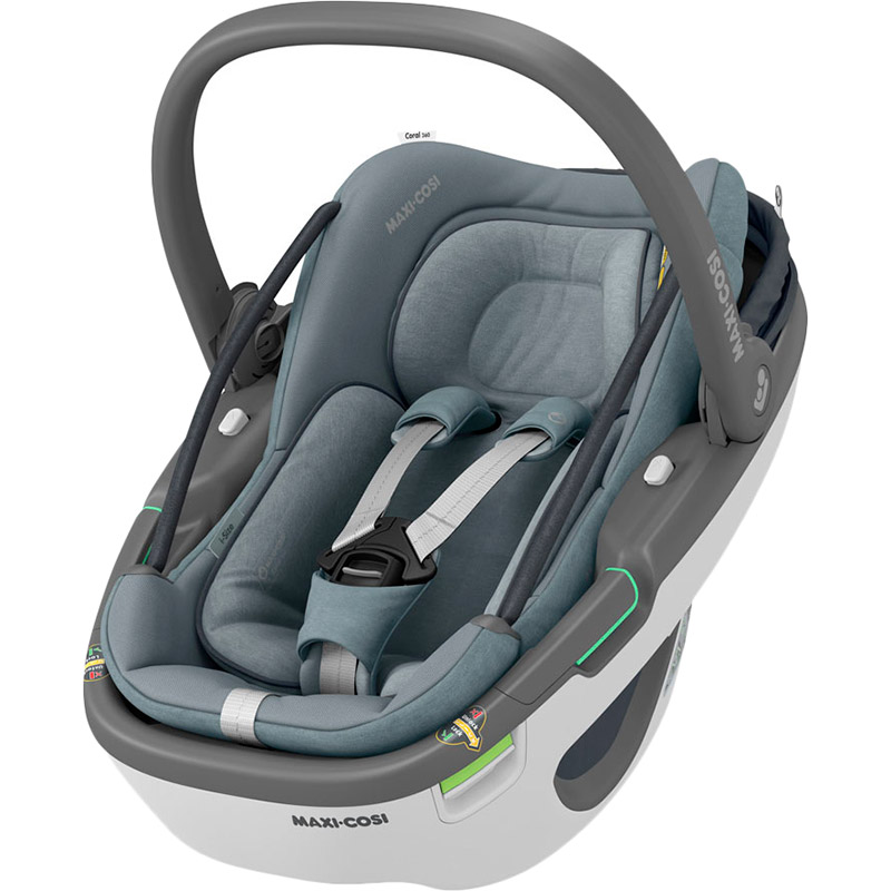 

Автокресло MAXI-COSI Coral 360 Essential Grey (8559050110), Автокрісло Coral 360 Essential Grey