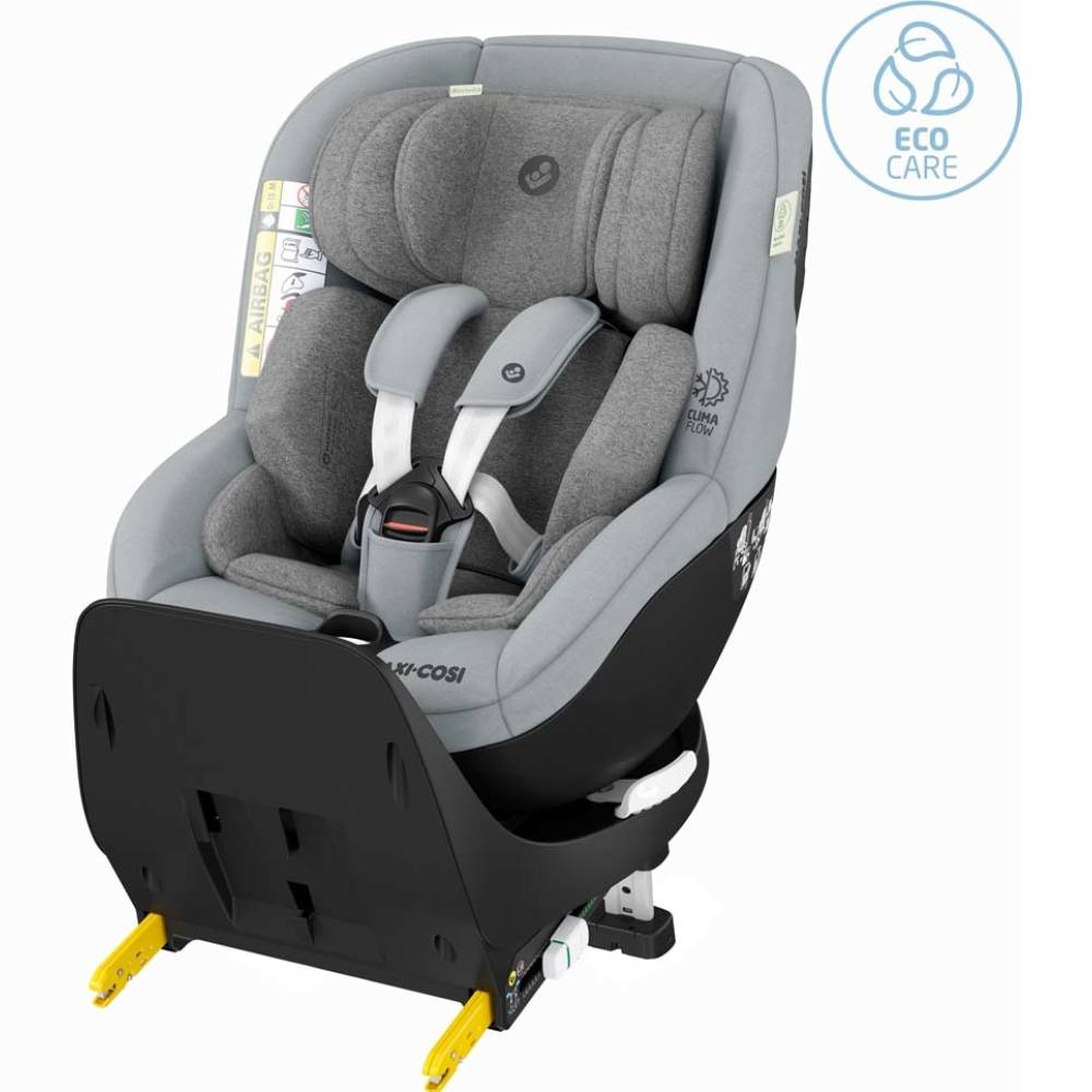 Автокрісло MAXI-COSI Mica PRO ECO i-Size Authentic Grey (8515510110) Кріплення в машині система жорсткого кріплення (Isofix)