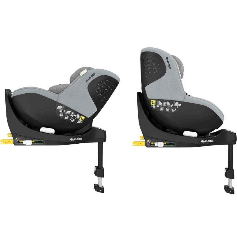 Автокрісло MAXI-COSI Mica PRO ECO i-Size Authentic Grey (8515510110) Установка в салоні проти напрямку руху