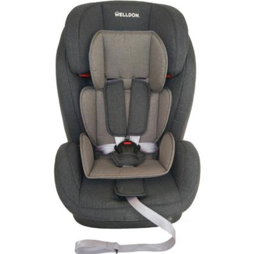 Автокресло WELLDON Encore Graphite/Grey (BS07-S95-001) Ремни кресла 5-ти точечные