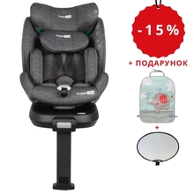 Автокрісло FREEON SPACE 360° Gray (49324)